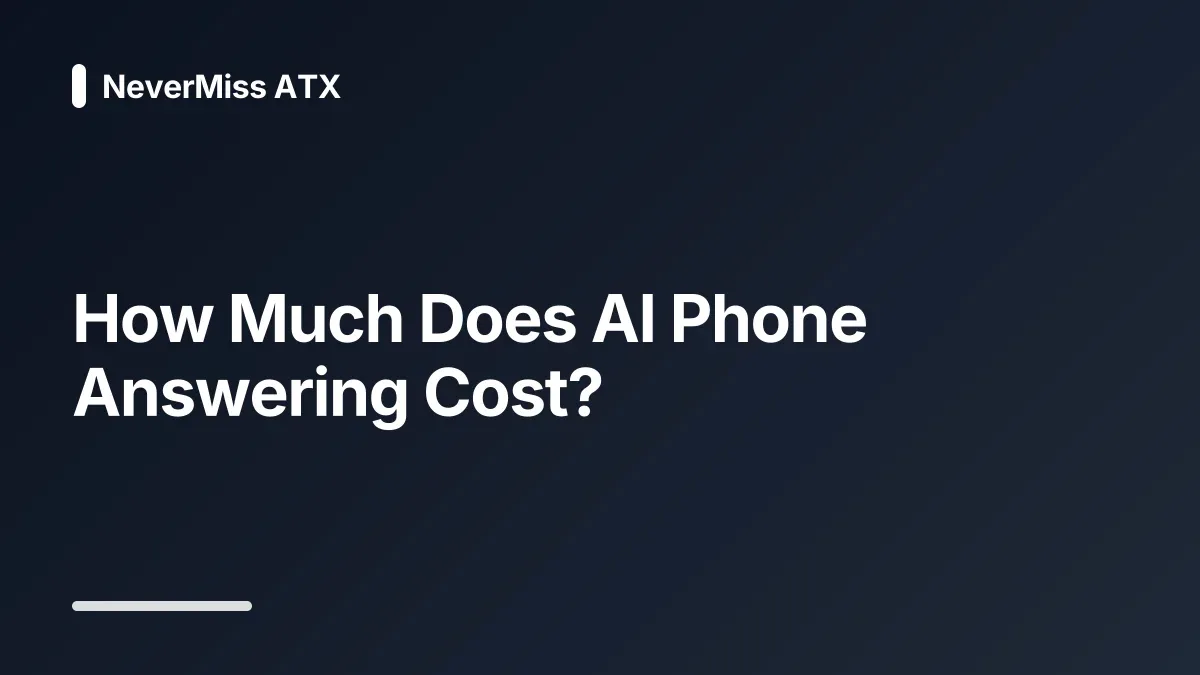 answering service cost in austin