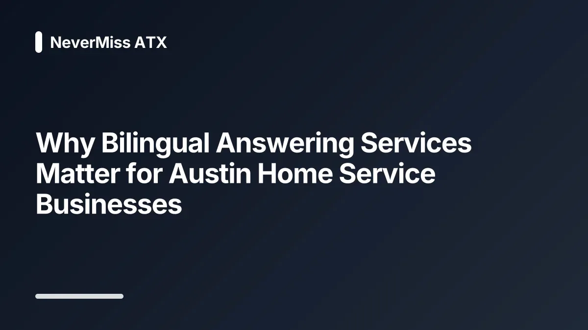 missed Spanish-speaking calls